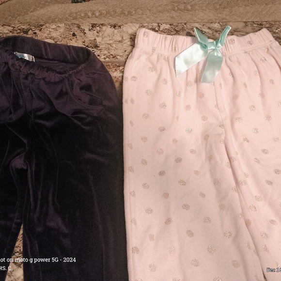 Kids Pajamas Set - Black and Pink - Picture 2 of 5